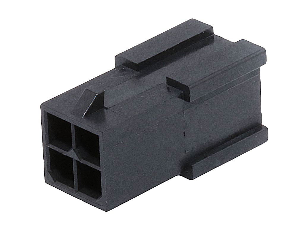 Molex, Micro-Fit 3.0 Male Connector Housing, 3mm Pitch, 4 Way, 2 Row