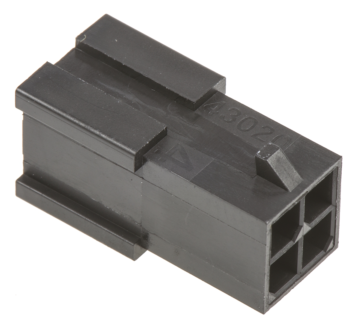 Molex, Micro-Fit 3.0 Plug Connector Housing, 3mm Pitch, 4 Way, 2 Row
