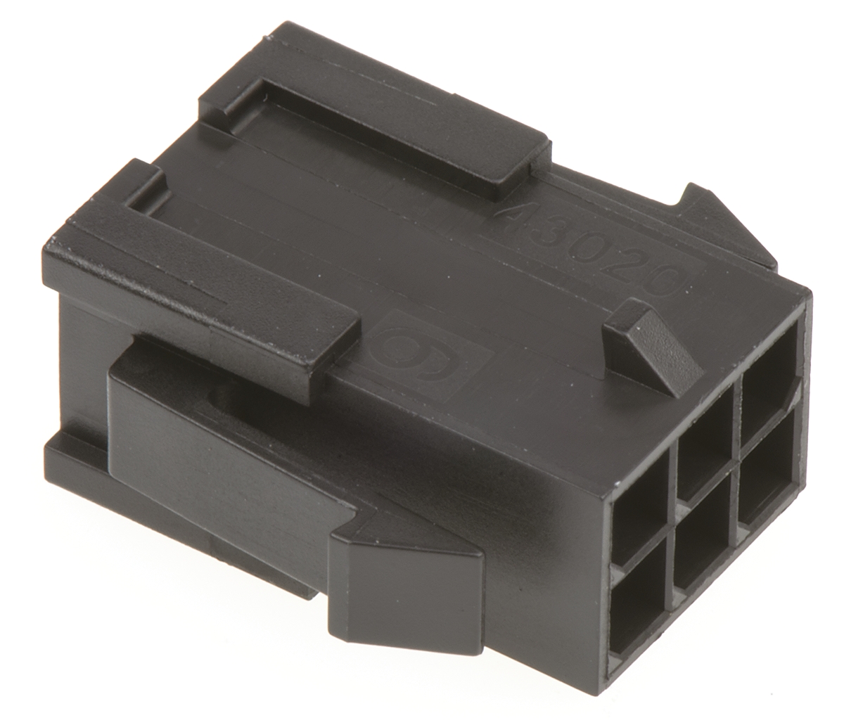 Molex, Micro-Fit 3.0 Male Connector Housing, 3mm Pitch, 6 Way, 2 Row
