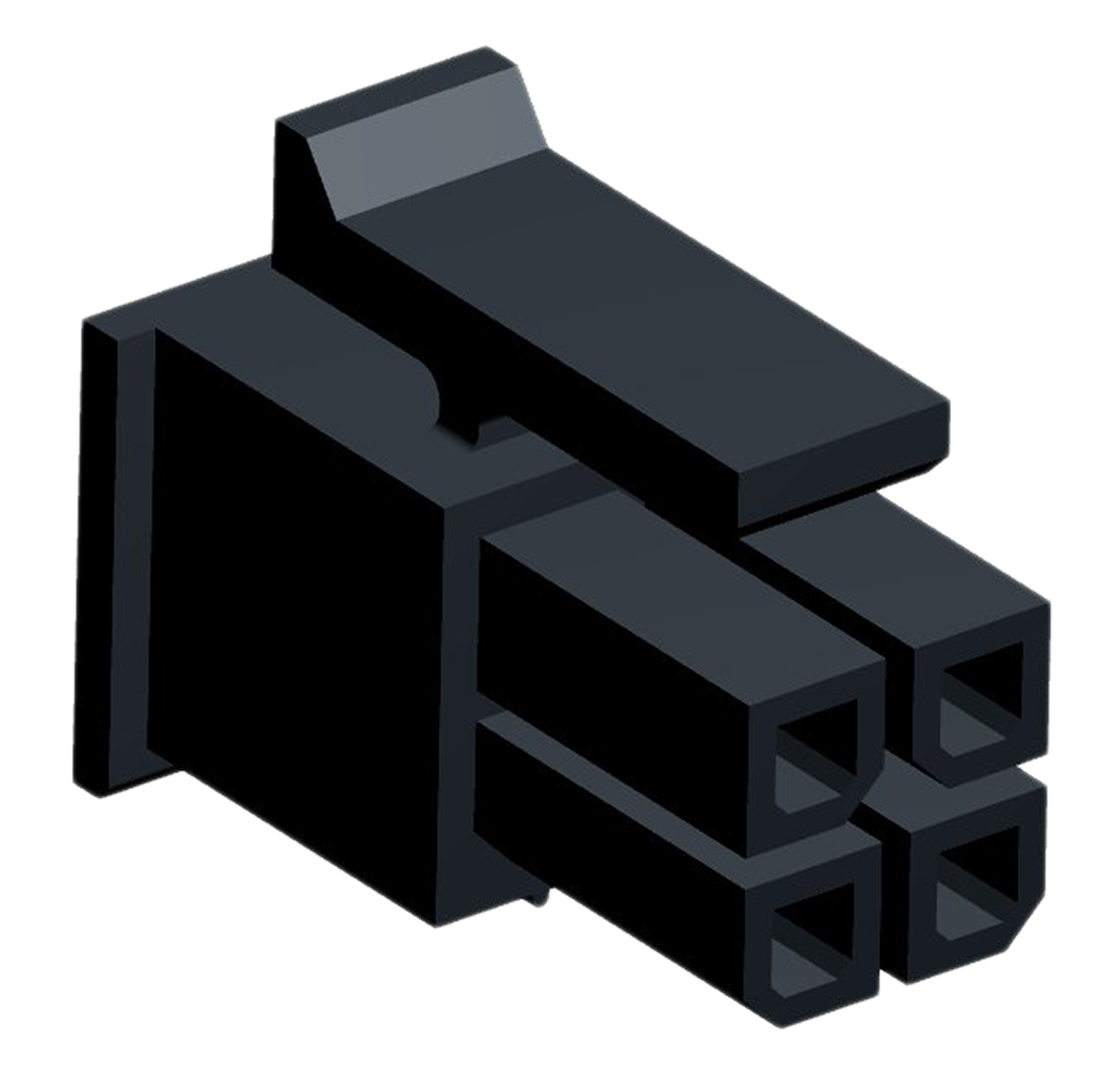 Molex, Micro-Fit 3.0 Female Connector Housing, 3mm Pitch, 4 Way, 2 Row