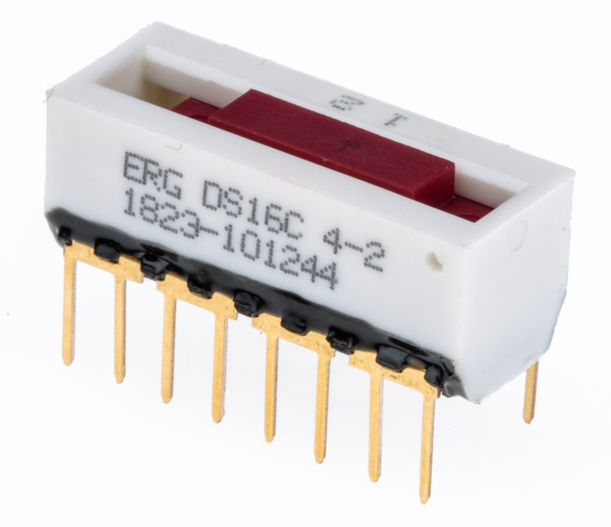 ERG 8 Way Through Hole DIP Switch 8P