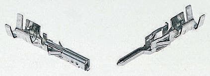 Molex Micro-Fit 3.0 Series Male Crimp Terminal, 24AWG Min, 20AWG Max