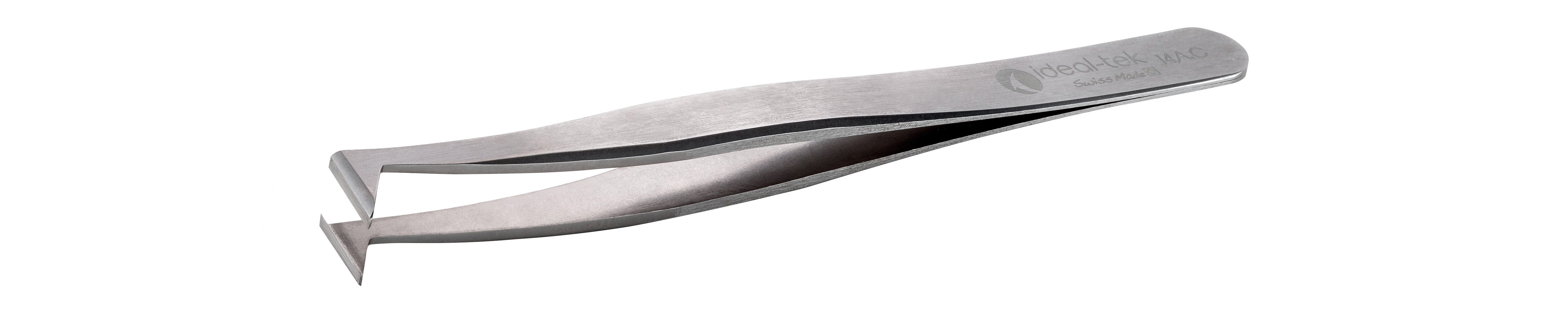 ideal-tek 115 mm, Carbon Steel, Angle, Tweezers