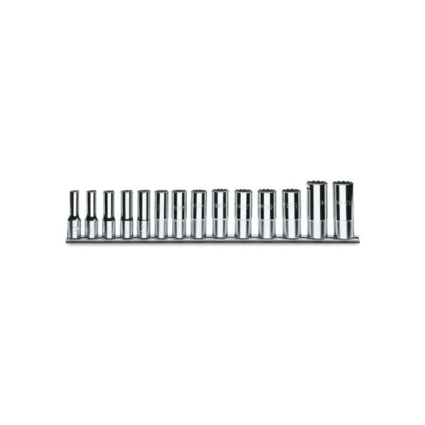 BETA 14-Piece Metric 3/8 in Deep Socket Set , 6 point