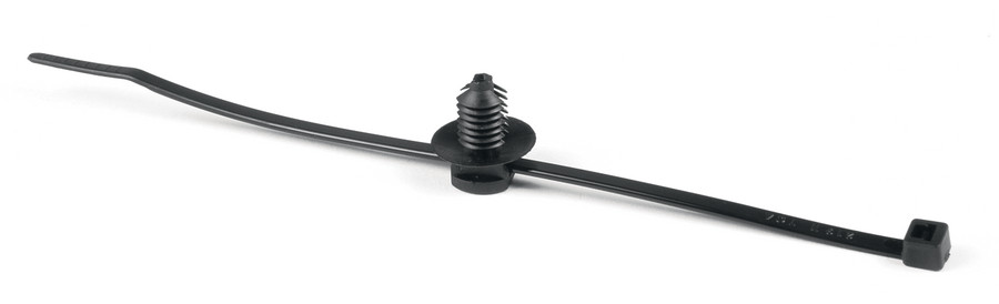 HellermannTyton Cable Tie, 200mm x 4.6 mm, Black Polyamide, Pk-500