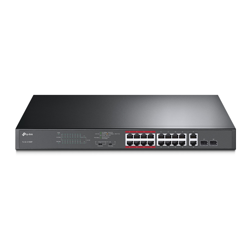 TP-Link Unmanaged 16 Port Ethernet Switch With PoE