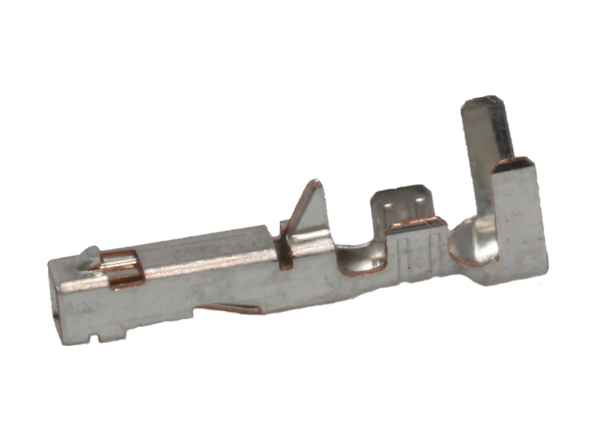 Molex CP-6.5 Series Female Crimp Terminal, Compression, Crimp Termination, 24AWG Min, 22AWG Max