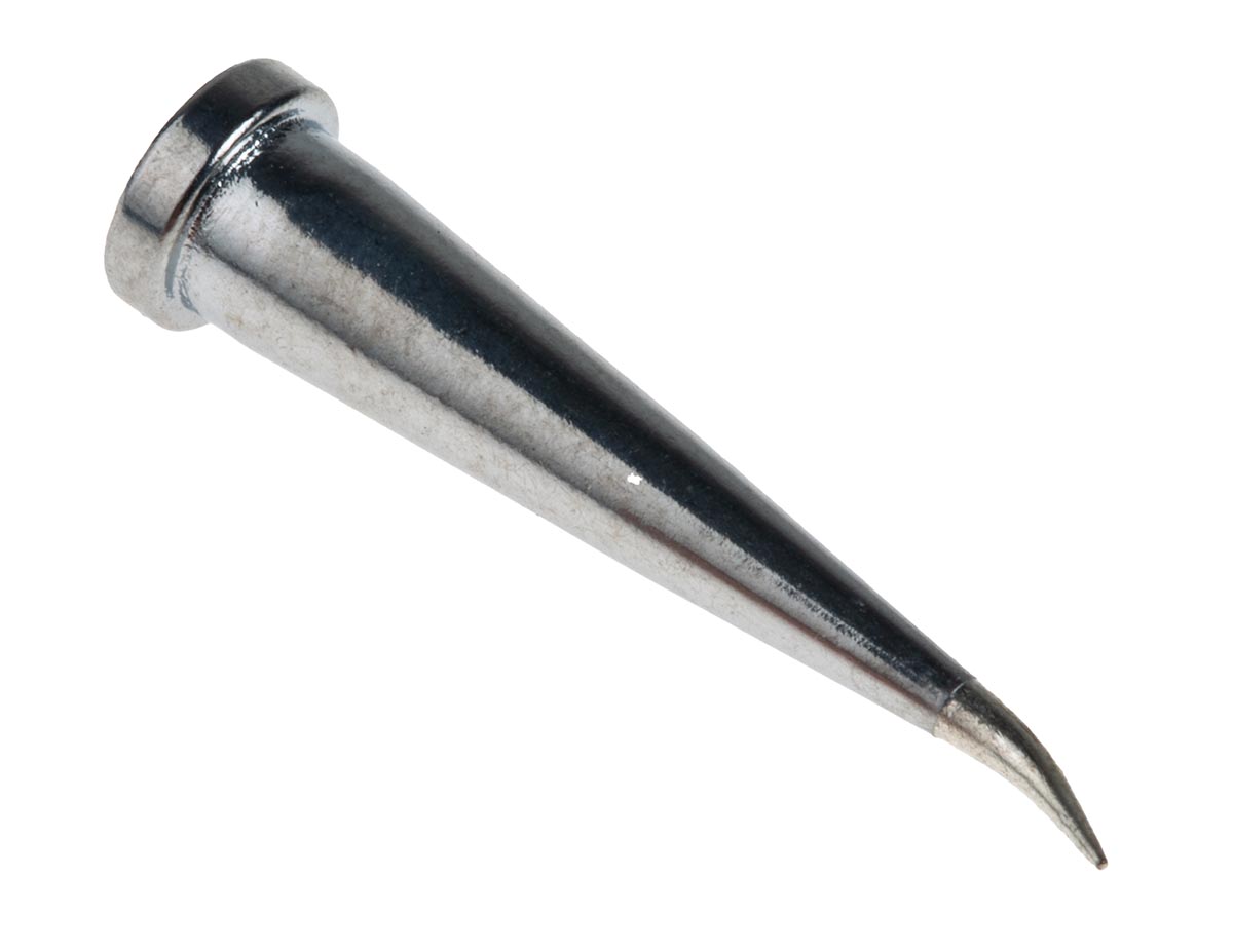 Weller LT 1LX 0.2 mm Bent Conical Soldering Iron Tip