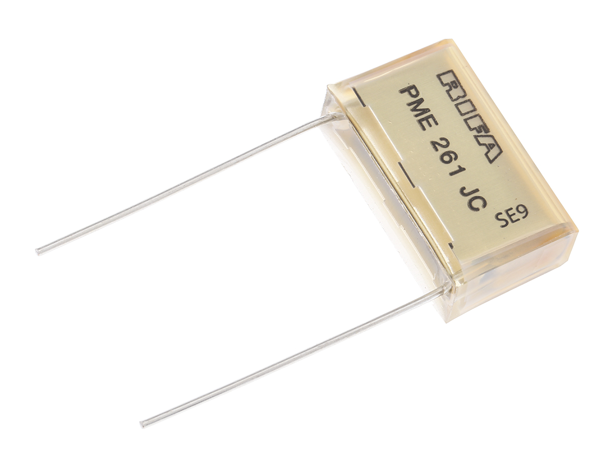 KEMET PME261 Paper Capacitor, 500 V ac, 1000V dc, ±10%, 47nF, Through Hole