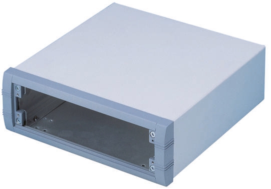 METCASE Unimet Grey Aluminium Instrument Case, 260 x 250 x 85mm