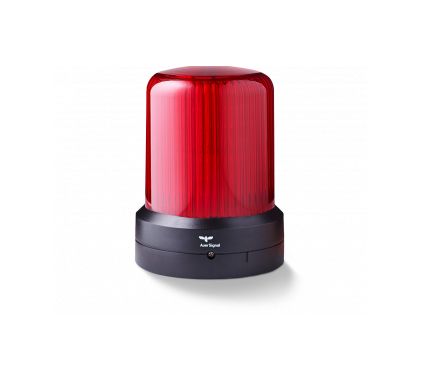 AUER Signal RDC Series Red Steady Beacon, 110-240 V ac, Base Mount, LED Bulb, IP66