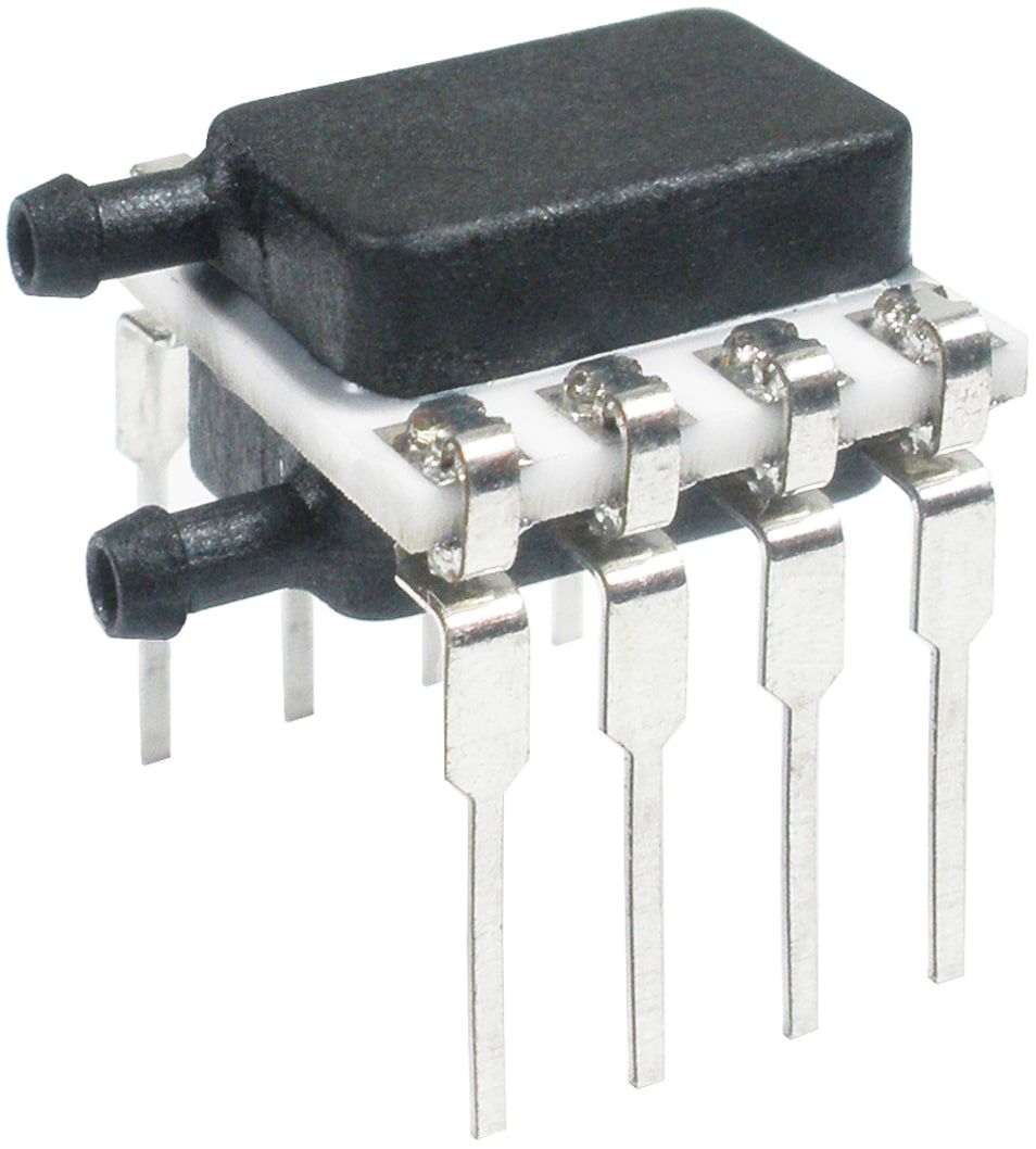 Honeywell Gauge Pressure Sensor, 6mbar Operating Max, Through-Hole Mount, 8-Pin, DIP