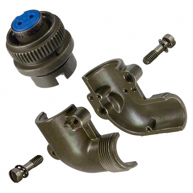 Amphenol Industrial, 97 2 Way MIL Spec Circular Connector Plug,Shell Size 10SL