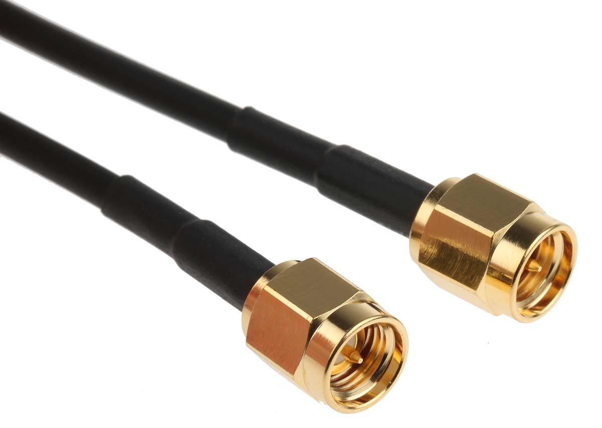 RS PRO CH370800520 Series, 520 mm, RG174/U Coaxial, Terminated 50 Ω