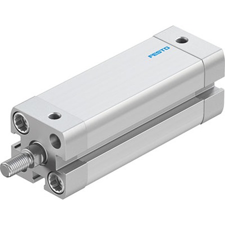 Festo Pneumatic Compact Cylinder - ADN-16-60-A-P-A 16 mm Bore, 60 mm ADN Series, Double Acting Acting
