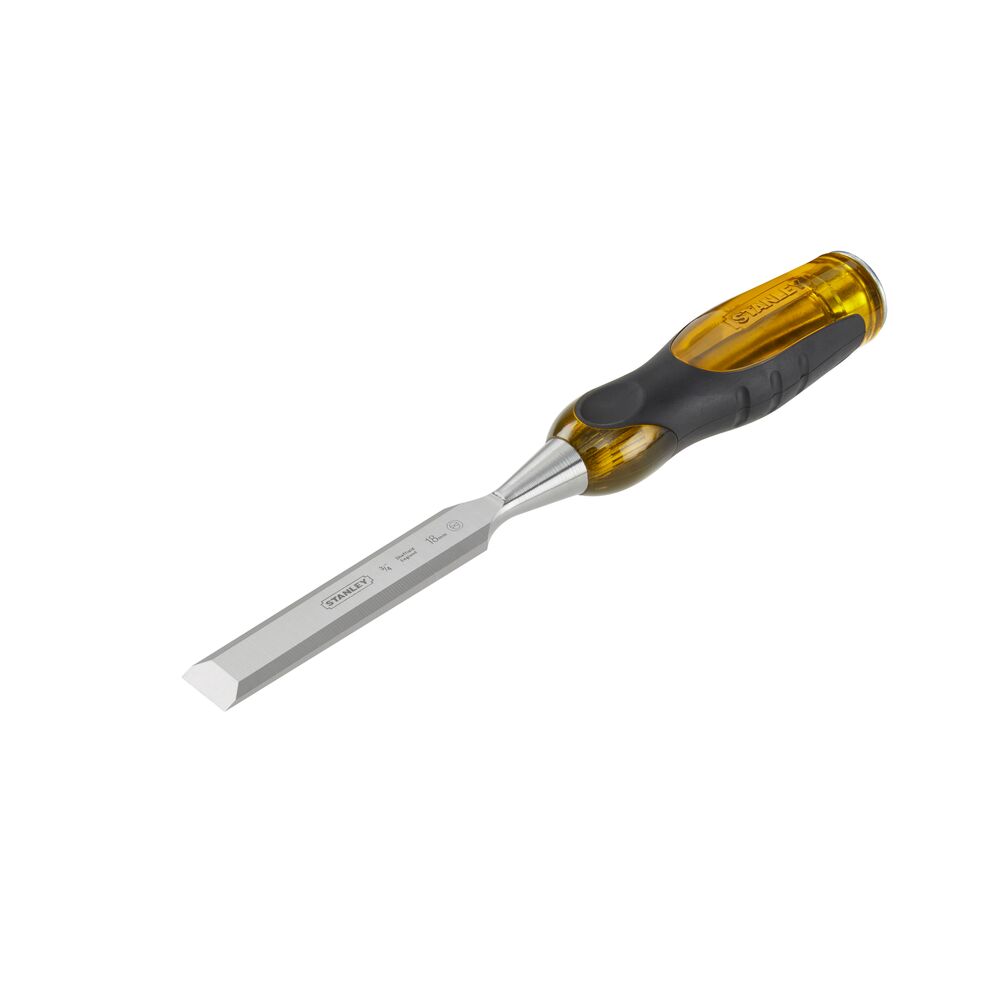 Stanley Chromium steel Wood Chisel, 340mm Length, 18 mm Blade Width