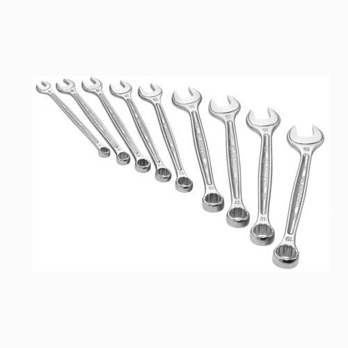 Facom 9-Piece Combination Spanner Set, 8 → 19 mm