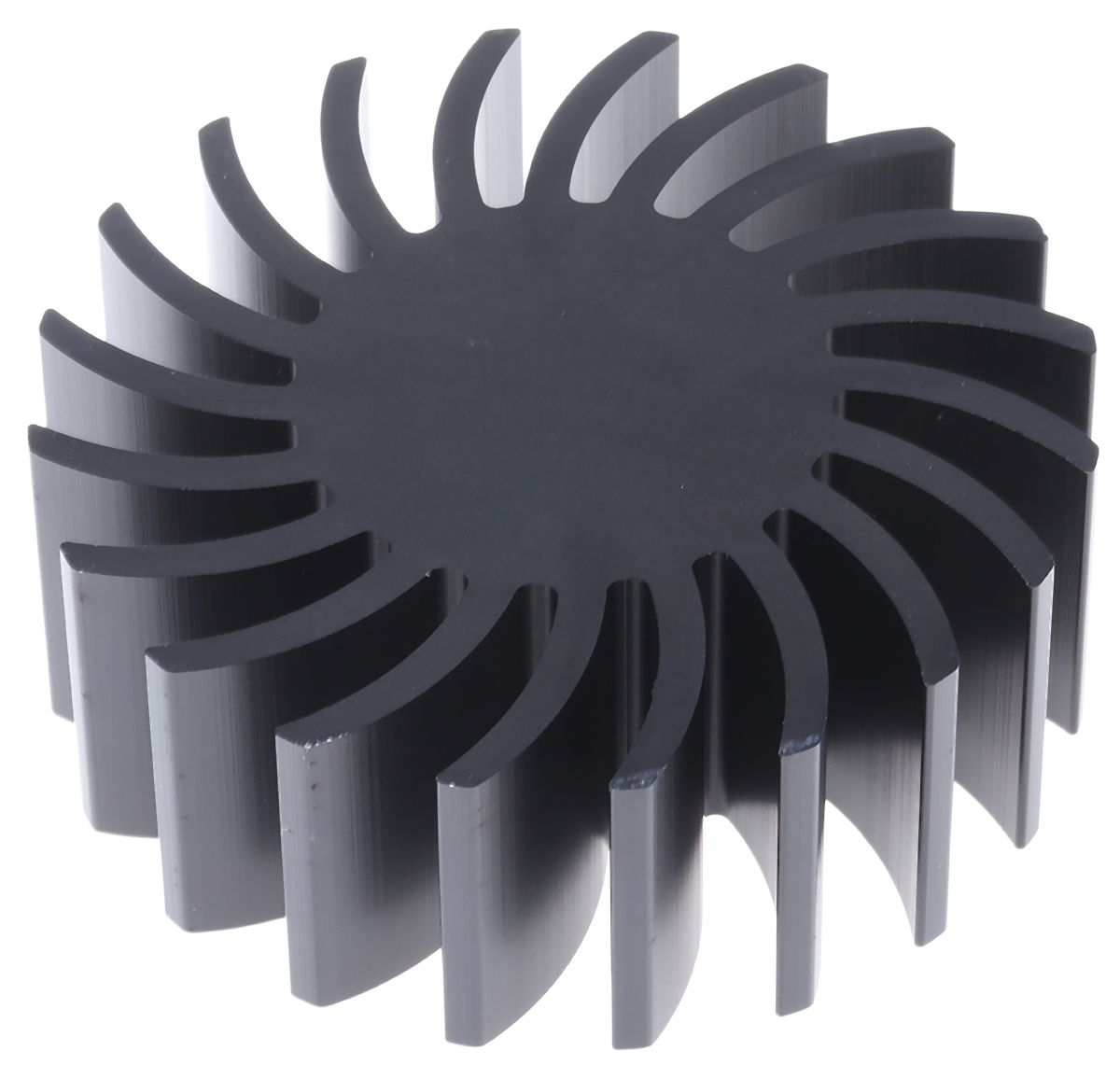 Fischer Elektronik Heatsink, Universal Round Alu, 2.6K/W, 70 (Dia.) x 25mm, Screw