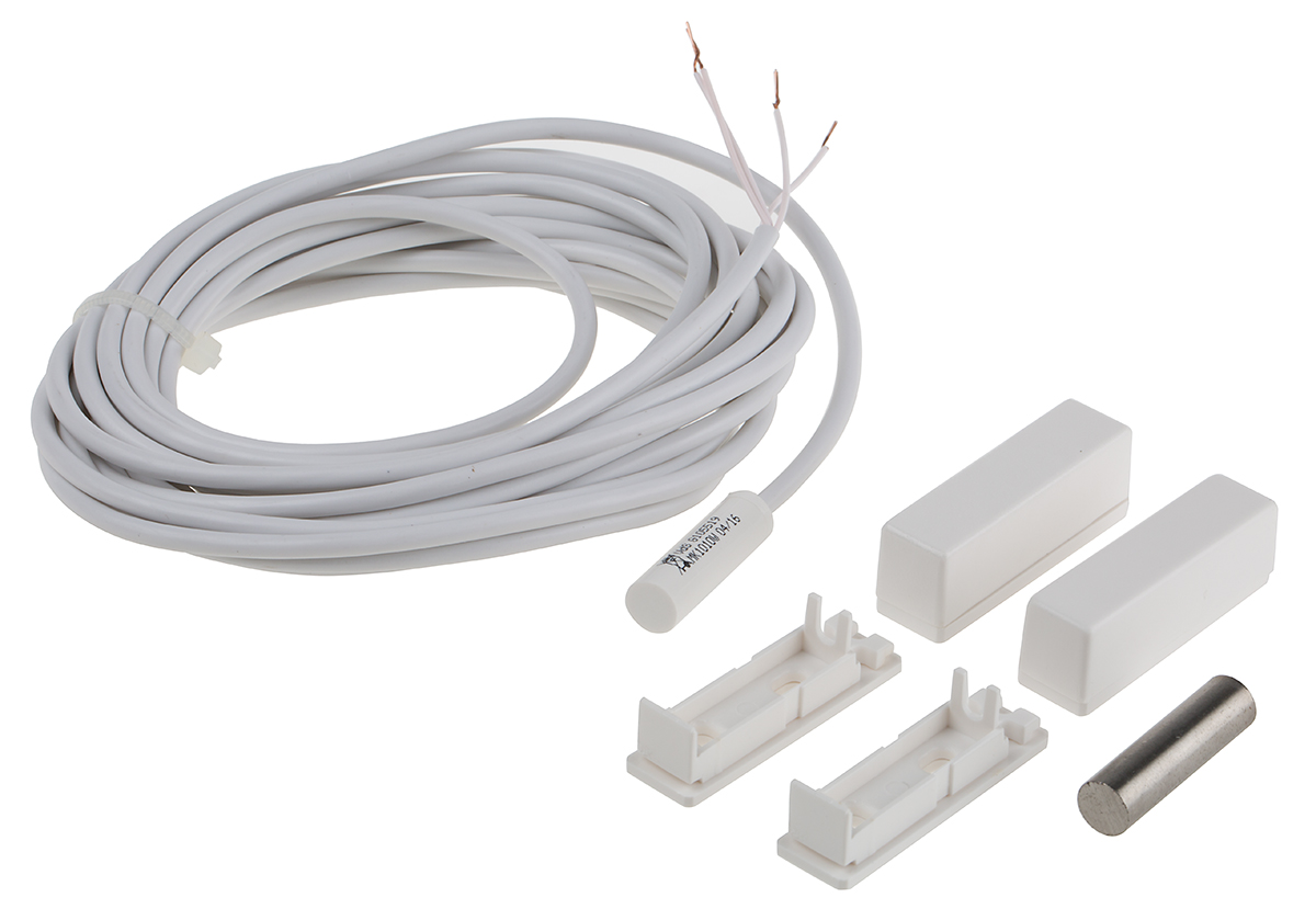 ABUS Rectangular Reed Switch, NC, 24V, 200mA