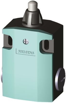 Siemens 3SE5 Series Plunger Limit Switch, NO/NC, IP66, IP67, DPST, Metal Housing