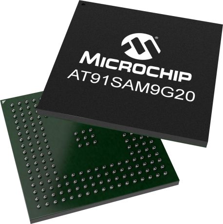 Microchip AT91SAM9G20B-CU, 32 bit 32 bit MPU, SAM9G20 Microcontroller, 400 MHz, 32kB SDRAM, 217-Pin LFBGA