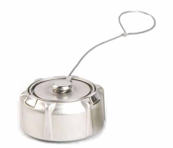 Bulgin Buccaneer 7000 Female Dust Cap IP68, IP69K Rated, Metal