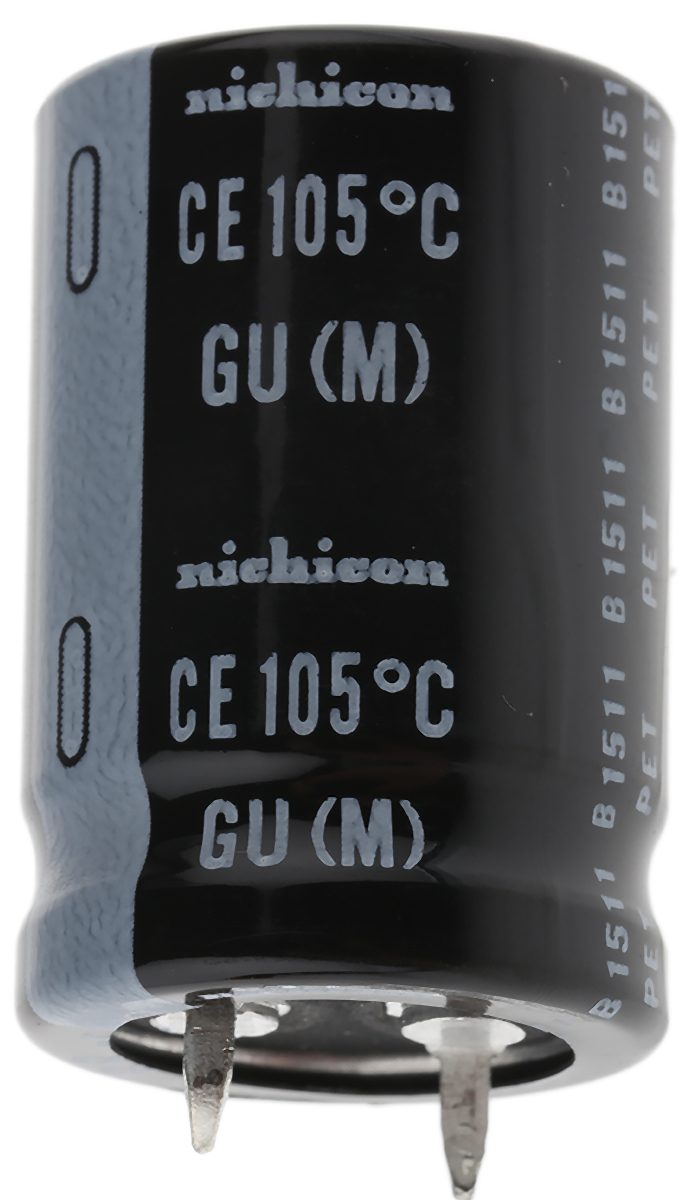 Nichicon 68μF Aluminium Electrolytic Capacitor 400V dc, Snap-In - LGU2G680MELY