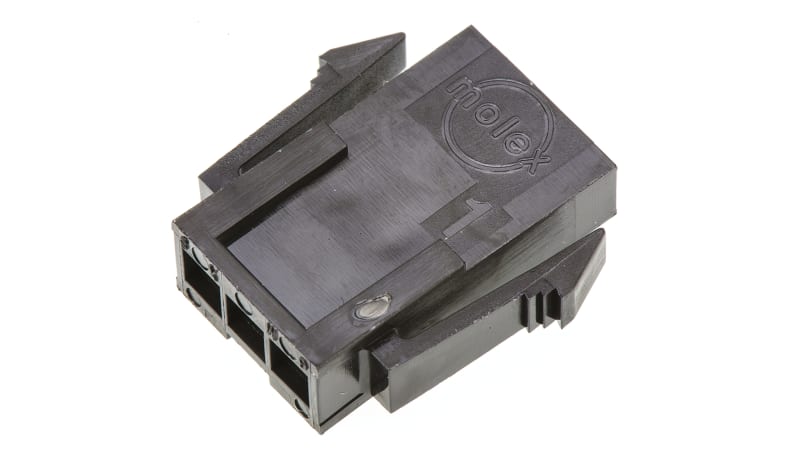 Molex, Micro-Fit 3.0 Male Connector Housing, 3mm Pitch, 3 Way, 1 Row