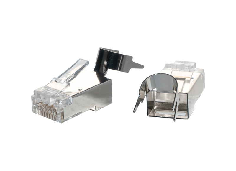 TUK Limited PGSPDY Series RJ45 Feedthrough Plug, Cat6a, Shielded