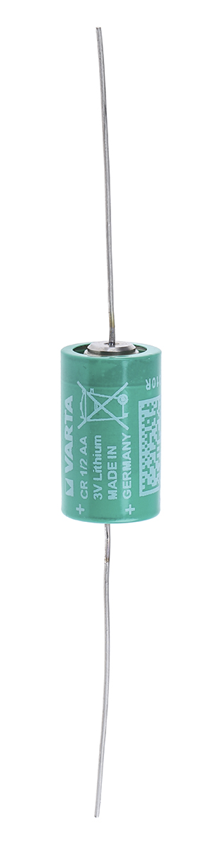 Varta Lithium Manganese Dioxide 3V, 1/2 AA Battery