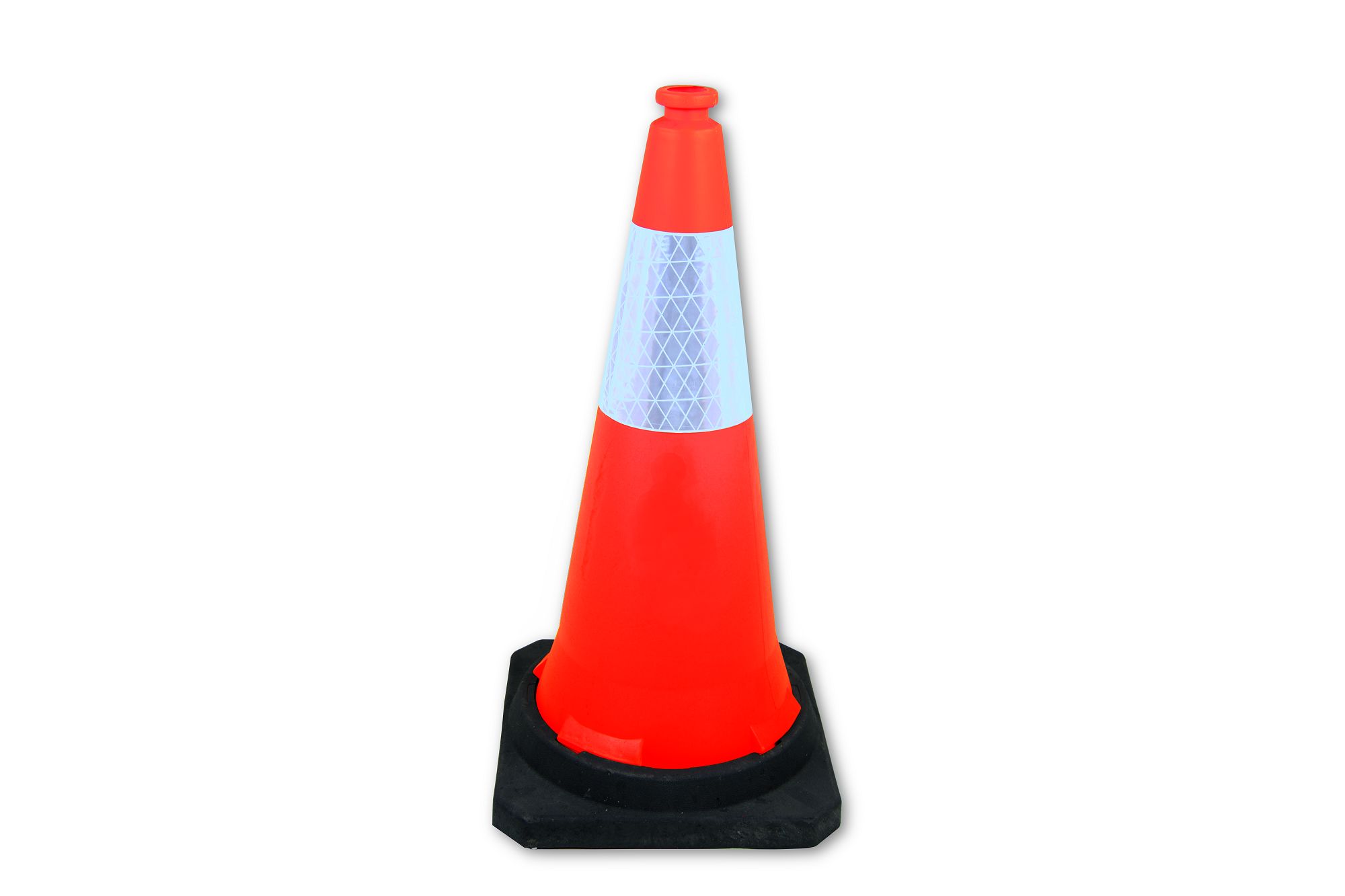 RS PRO Weighted Orange 75 cm Polyethylene Traffic Cone