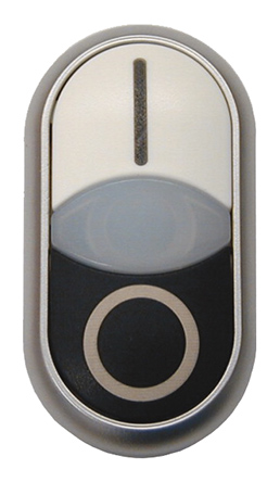 Eaton RMQ Titan M22 Series Black, White Illuminated Momentary Push Button, 22mm Cutout, IP66