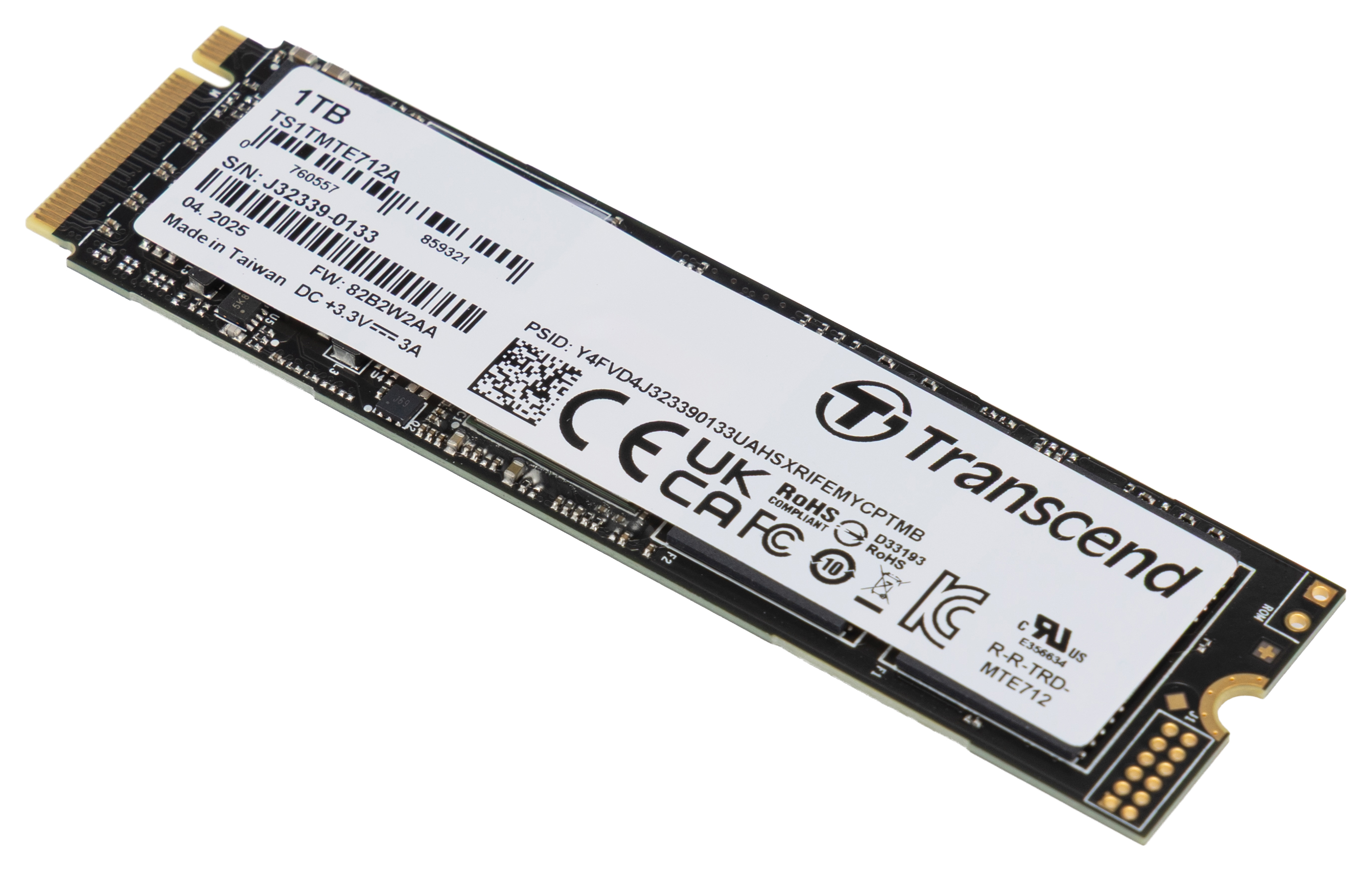 Transcend MTE712A M.2 (2280) Internal SSD