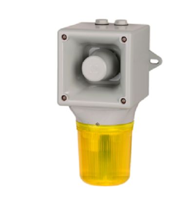 e2s AB105STR Series Sounder Beacon, 230 V, IP65, Wall Mount, 113dB at 1 Metre