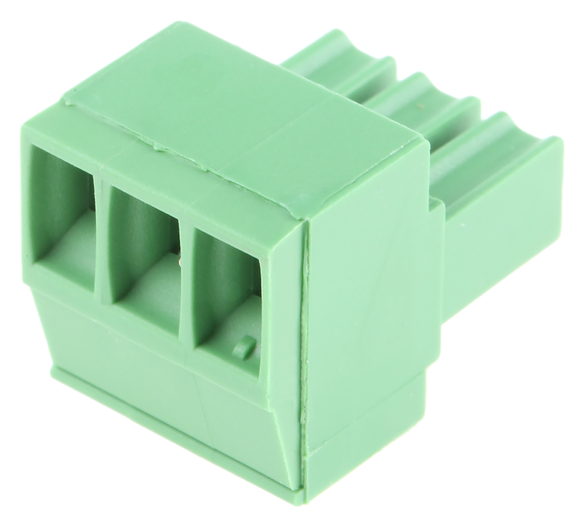 TE Connectivity, 3.5mm Pitch, Buchanan, 3 Way, Right Angle, Pluggable Terminal Block, Plug, Cable Mount, Screw