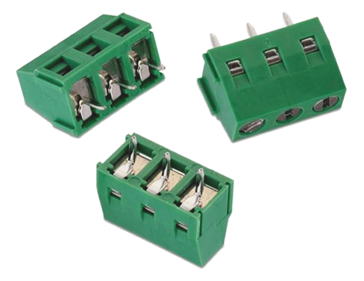 Wurth Elektronik 213 Series PCB Terminal Block, 3-Contact, 5mm Pitch, Through Hole Mount, 1-Row, Solder Termination