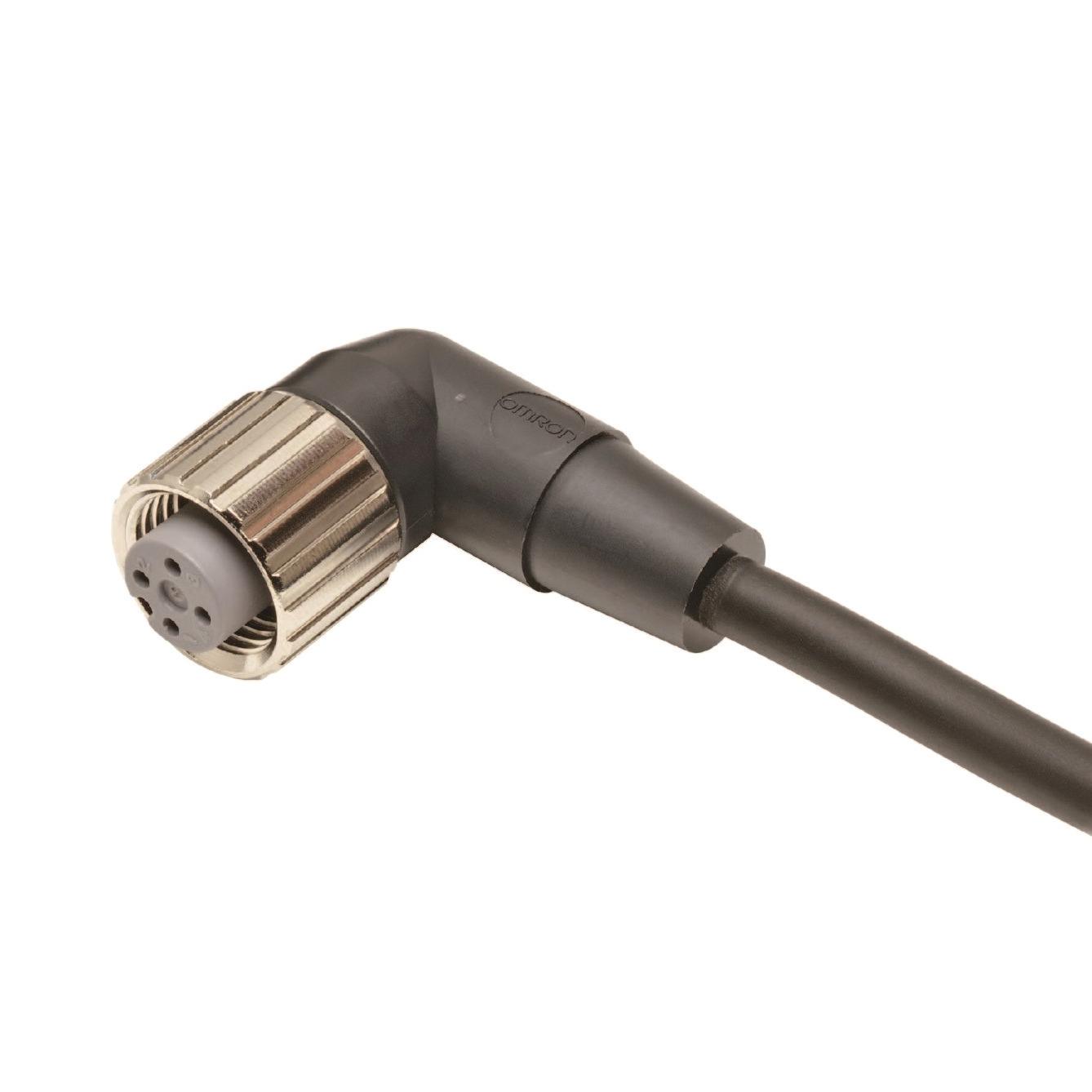 Omron Female 4 way M12 to Free End Sensor Actuator Cable, 20 m