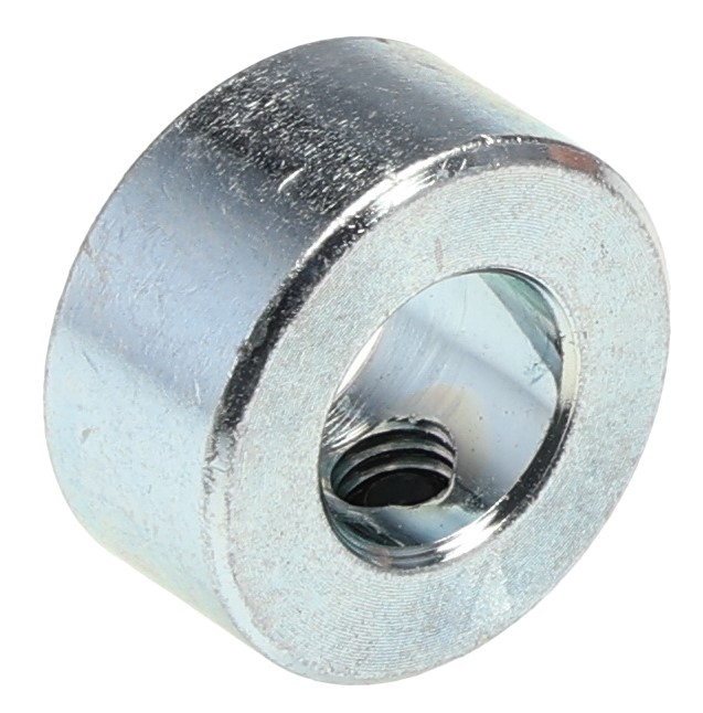 RS PRO Shaft Collar, One Piece, Set Screw, Bore 0.375in, OD 0.75in, W 0.375in, Steel