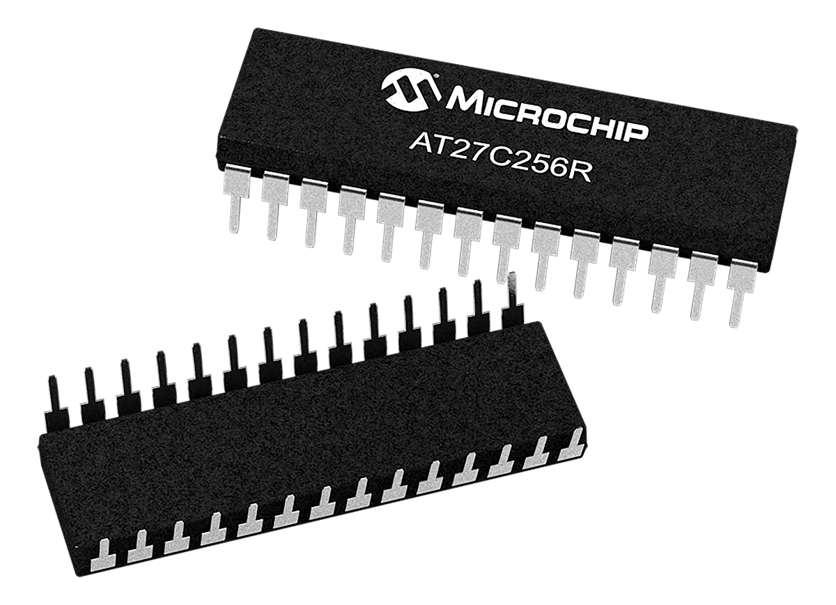 Microchip 256kbit EPROM 28-Pin PDIP, AT27C256R-70PU