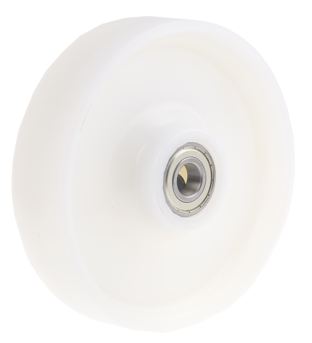 LAG White Polyamide Hygienic, Low Rolling Resistance, Non-Marking Trolley Wheel, 600kg