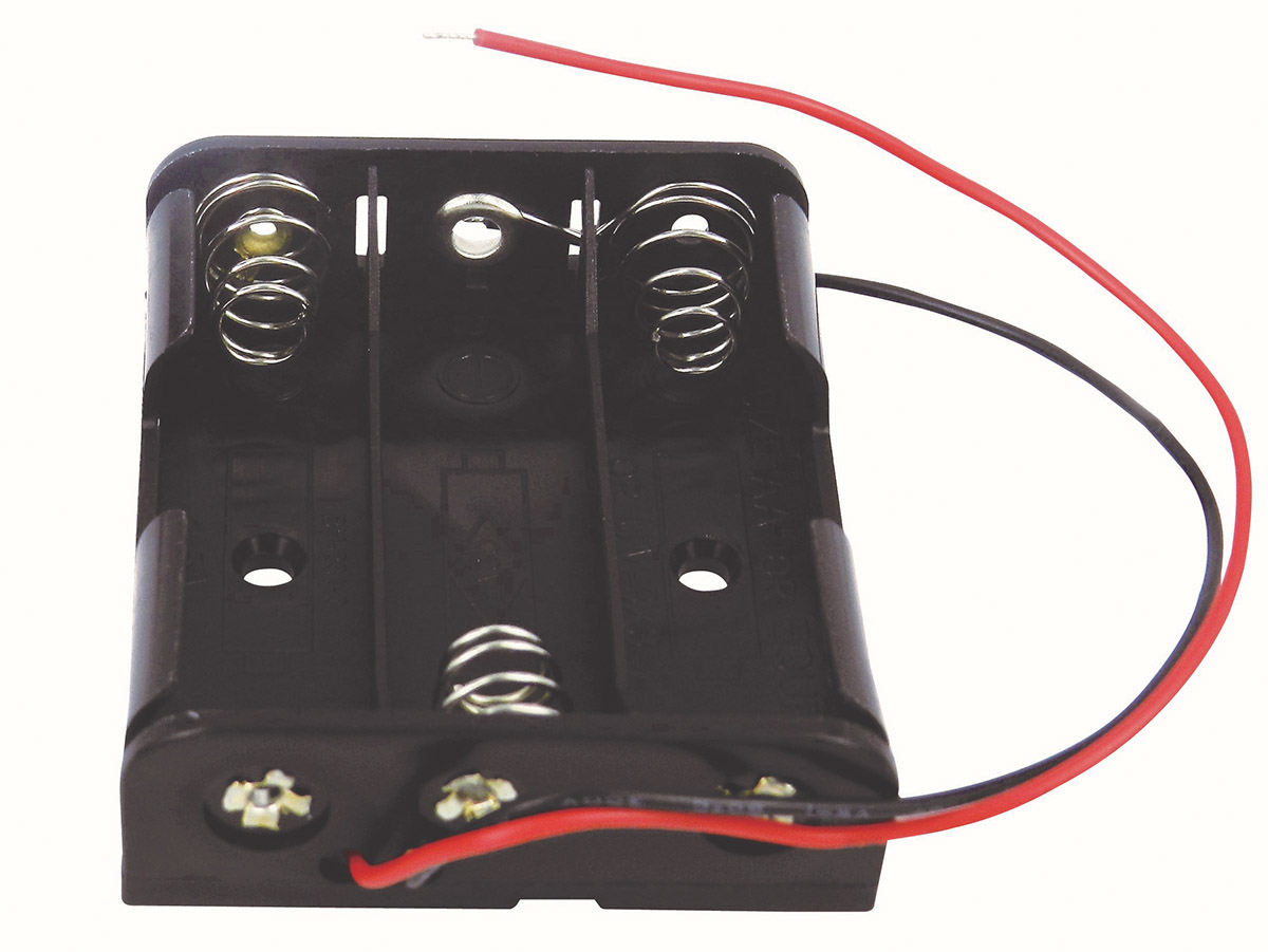 RS PRO AA Battery Holder, Coil Spring Contact