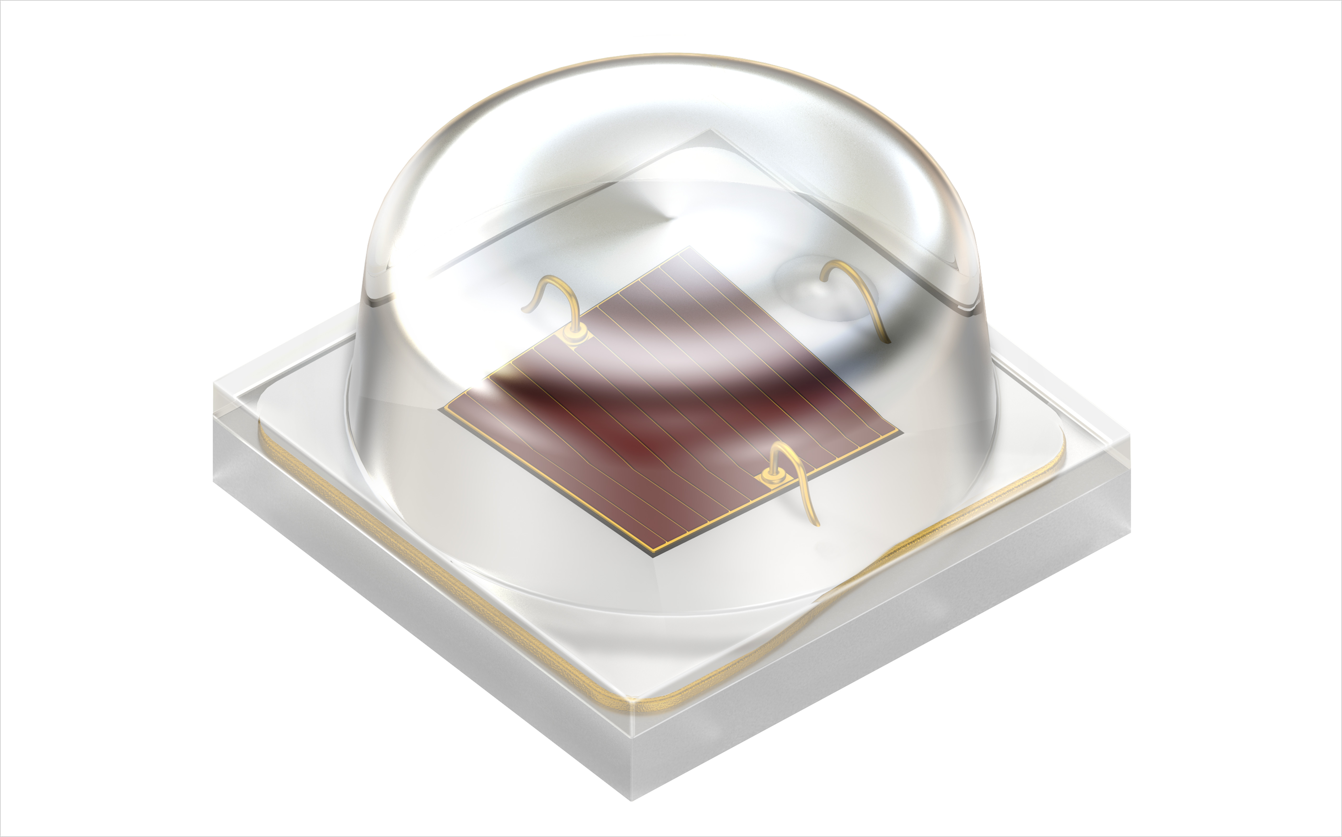 ams OSRAM1.8 → 2.2 V Hyper Red High-Power LED SMT Ceramic  SMD, OSLON Square GH CSBRM4.24-V7V9-1-1-700-R33
