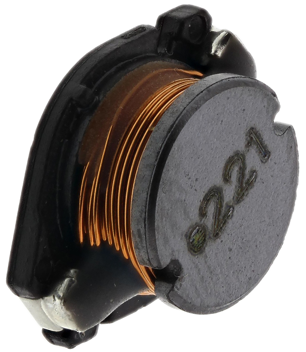 Wurth Elektronik, WE-PD4 No Wirewound Surface Mount Inductor with a Ferrite Core, 220 μH Wirewound ±10 % 900 mA Idc