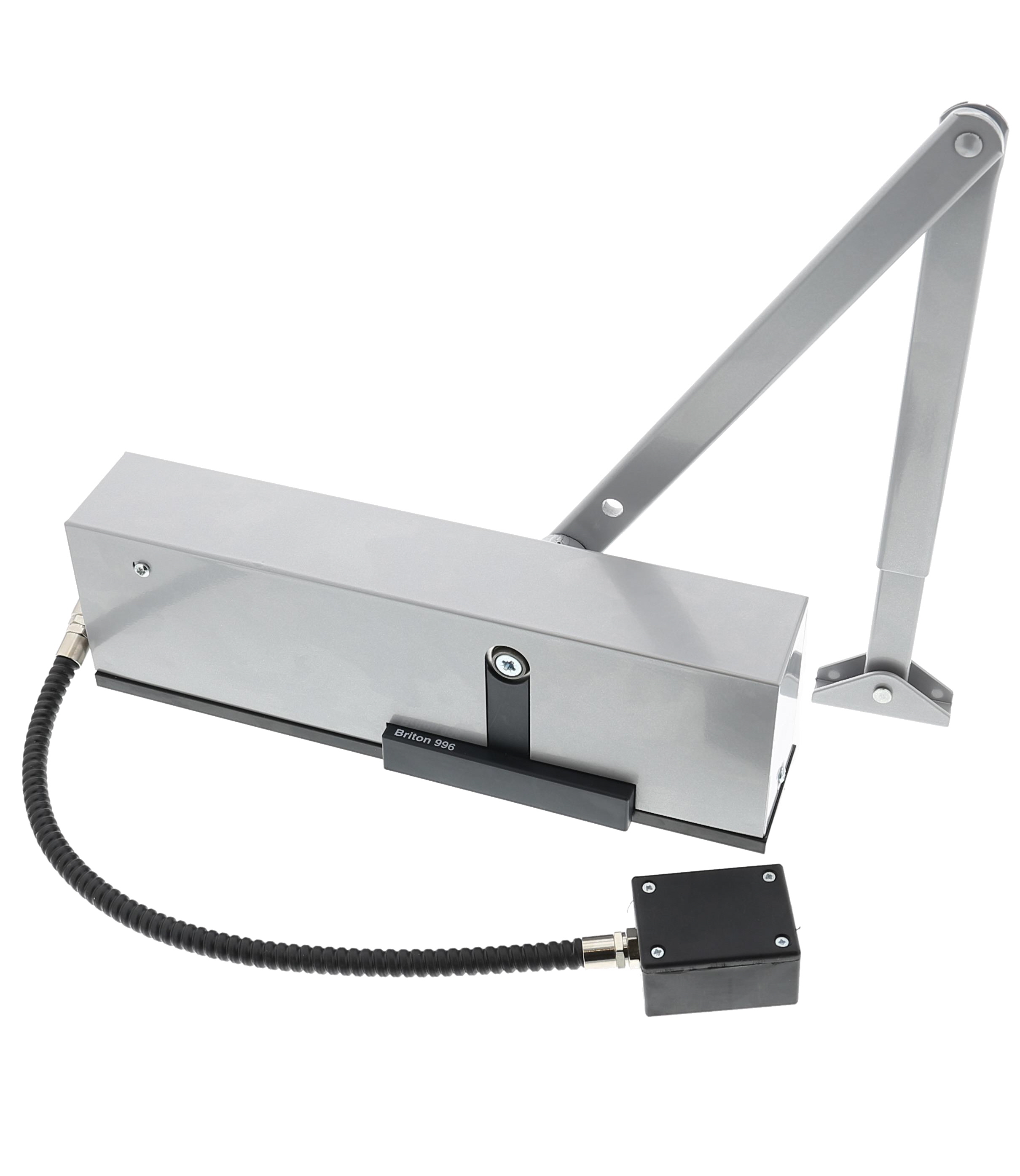 Briton Silver Fire Door Suitable Door Closer