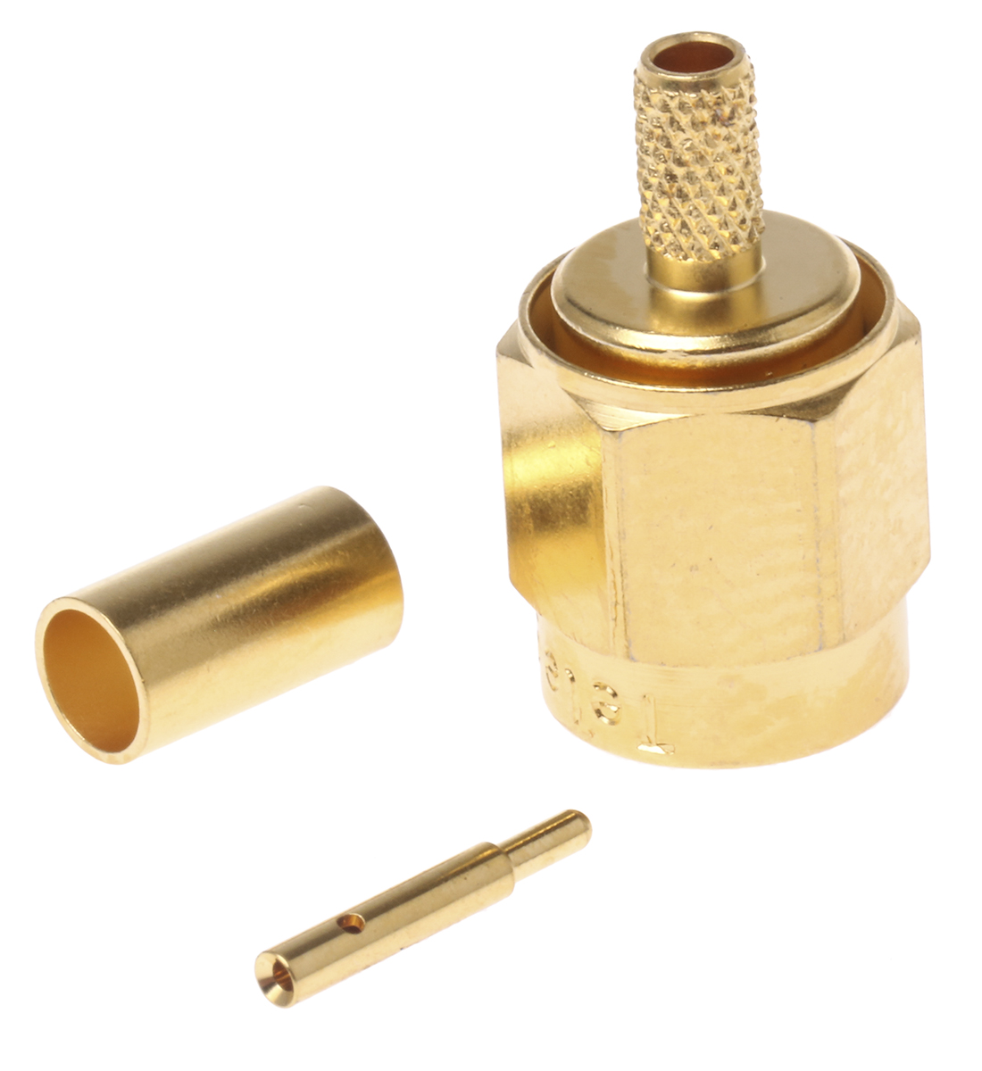 Telegartner, Plug Cable Mount SMA Connector, 50Ω, Crimp Termination, Straight Body