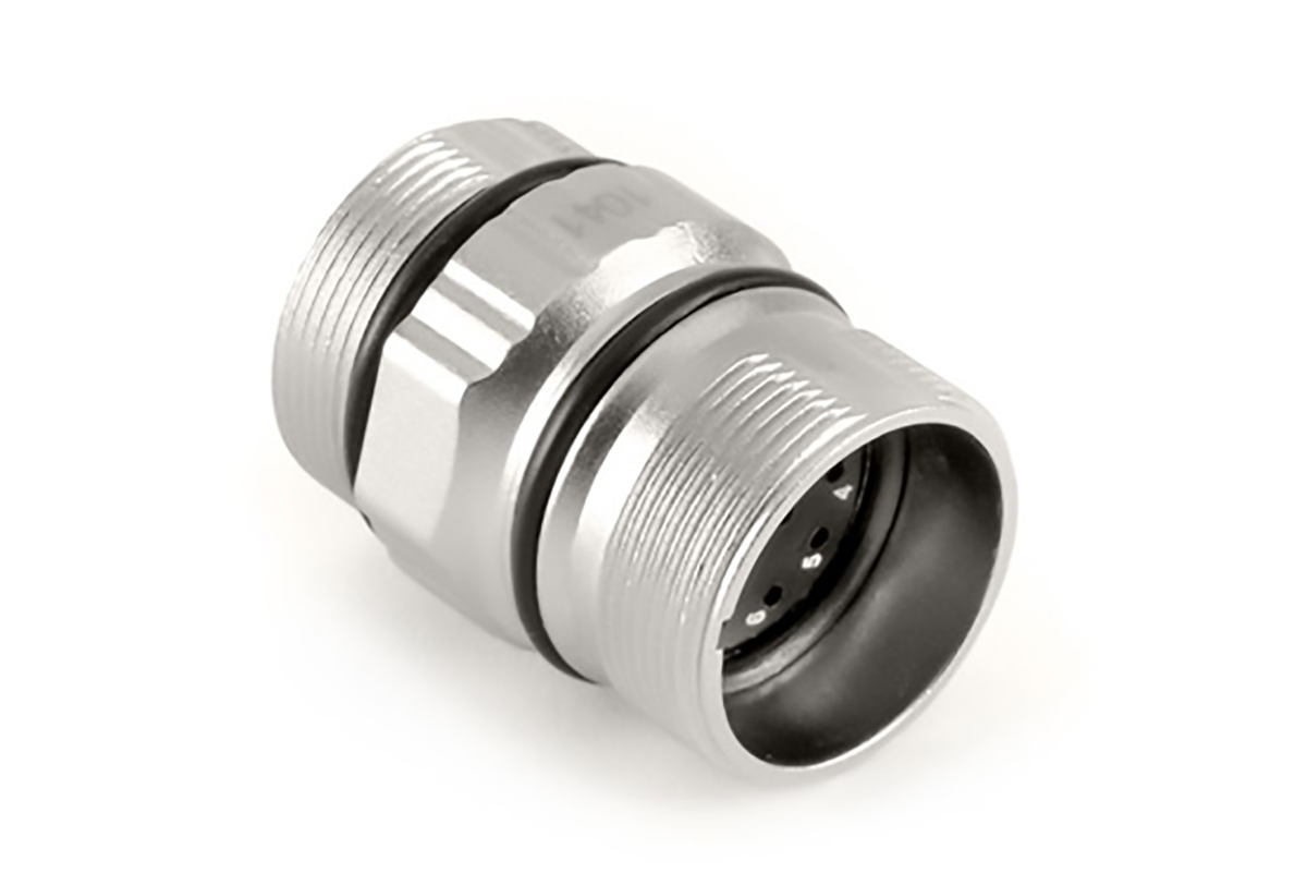 Amphenol Industrial Circular Connector, 12 Contacts, Cable, M23 Connector, Socket, Male, IP67, MotionGrade Series