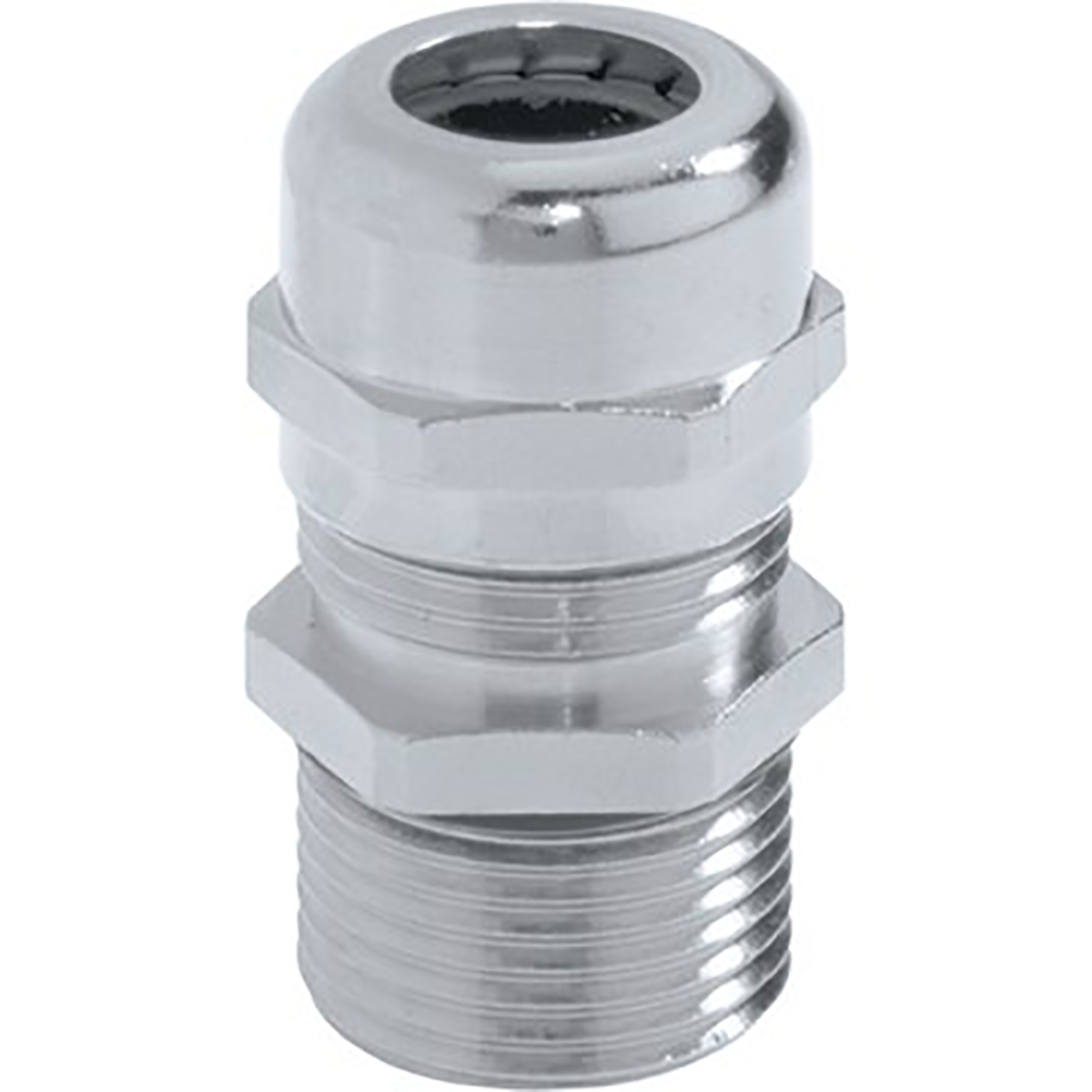 Lapp SKINTOP Series Metallic Nickel Plated Brass Cable Gland, M40 Thread, 19mm min., 28mm max., IP68