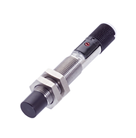 BALLUFF Capacitive Threaded Barrel Proximity Sensor, M12, 8 mm Detection, PNP NO, 10 → 30 V dc