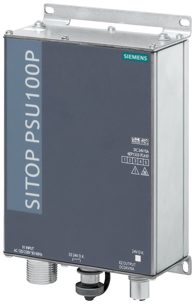 Siemens 6EP1333 Series Power Supply Unit for Use with PLC, AC, DC, 120/230 V