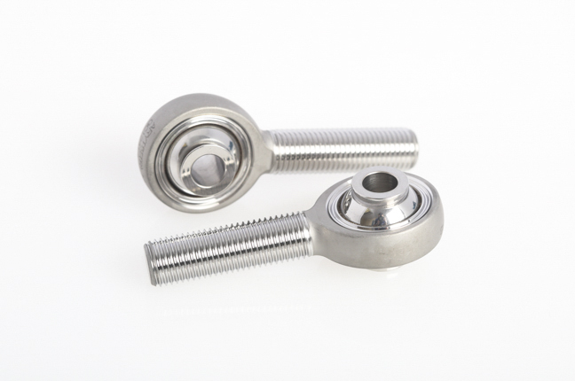 NMB 7/16-20 Male Stainless Steel Rod End, 7.93mm Bore, UNF Thread Standard, Male Connection Gender